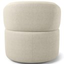 Ver imagem 5 de Kit 02 Poltronas Giratória Orgânica para Sala de Estar Living Helena L02 Facto Pérola Metalizado - L
