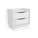 Ver imagem 3 de Mesa Cabeceira Infantil C/ 2 Gavetas M261 Canela - Kappesberg