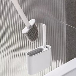 Conjunto de Escovas Sanitaria Limpeza Banheiro Vaso Suporte:branco - 7