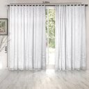 Ver imagem 2 de Cortina Branca Renda C/ Forro Sala Roseiral 3x1,80 Alt