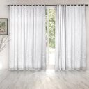 Ver imagem 3 de Cortina Branca Renda c/ Forro Sala Roseiral 3x1,80 Alt