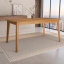 Ver imagem 1 de Mesa de Jantar em Madeira Maciça Kappesberg Canela 160cm