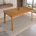 Ver imagem 7 de Mesa de Jantar em Madeira Maciça Kappesberg Canela 160cm