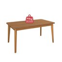 Ver imagem 5 de Mesa de Jantar em Madeira Maciça Kappesberg Canela 160cm