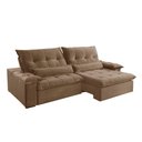 Ver imagem 7 de Sofá Nivus Veludo 02 Módulos 100m B25cm Meu Sofá Online B016 Veludo Marrom