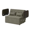 Ver imagem 5 de Sofá Cama 2 Lugares Casal 1,30 Mts Pompeia Sissy Matrix Cor:Granada Bege Marrom Claro