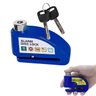 Trava de Disco Freio Moto Cadeado Sensor Alarme 110db Anti Furto Roubo Sirene Motocicleta Bike Bicic - 4