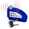 Trava de Disco Freio Moto Cadeado Sensor Alarme 110db Anti Furto Roubo Sirene Motocicleta Bike Bicic - 1