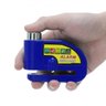 Trava de Disco Freio Moto Cadeado Sensor Alarme 110db Anti Furto Roubo Sirene Motocicleta Bike Bicic - 5