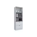 Ver imagem 4 de Paneleiro de Cozinha Modulado Americana c/ 2 Portas e 2 Gavetas (2 Fornos) 71.5cm Cinza - Henn