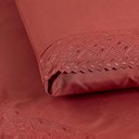 Ver imagem 2 de Jogo Cama Solteiro Cherry Bordado Inglês 3pç 100% Poliéster - Canel