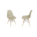 Ver imagem 3 de Kit com 06 Cadeiras de Jantar Eames Colmeia Fendi - Bering