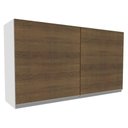 Ver imagem 1 de Armário Aéreo Acordes Glamy 100% MDF 120cm 2 Portas Madesa