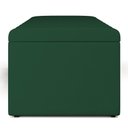 Ver imagem 4 de Calçadeira Recamier Baú para Cama de Casal King Dália 195x50 Cm W01 Suede Verde Musgo - Lyam