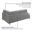 Ver imagem 6 de Sofá Living Orgânico 2 Lugares 175cm Base de Ferro Braço Direito Norten