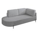 Ver imagem 2 de Sofá Living Orgânico 2 Lugares 165cm Base de Ferro Braço Direito Norten