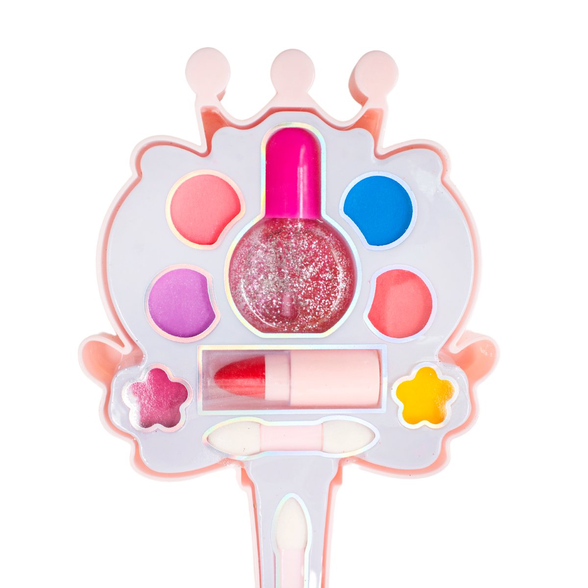 Kit Estojo de Maquiagem Infantil - Paleta Lavável e Divertida - 4