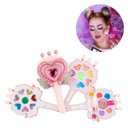 Ver imagem 1 de Kit Estojo de Maquiagem Infantil - Paleta Lavável e Divertida