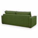 Ver imagem 4 de Sofá Sala de Estar Nilo Retratil Manual 160cm 2 Lugares Bouclê Verde Claro m1 - Monari Design