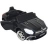 Mini Carro Elétrico Infantil 12V Mercedes SL400 Controle Remoto Criança Preto Brinqway Bw-206 Pt BW- - 3