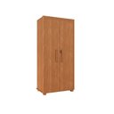 Ver imagem 4 de Sapateira Multiuso Atenas Mdf com Chave Armário Organizador Pés Madeira 2 Portas:nature