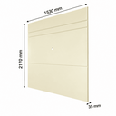 Ver imagem 2 de Painel para TV 100% MDF Luminare 153 Off White - Gelius