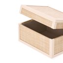 Ver imagem 3 de Caixa Decorativa em Mdf com Revestimento em Fibra Natural 18,5cm 20663 Mart