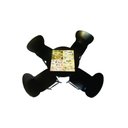 Ver imagem 2 de Mesa Área Gourmet Alta Redonda Preto Drink 3 Lugares