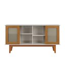 Ver imagem 3 de Buffet Detroit 04 Portas Off White/Nature - Tebarrot