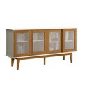Ver imagem 1 de Buffet Detroit 04 Portas Off White/Nature - Tebarrot