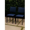 Ver imagem 1 de Kit 2 Cadeiras Área Externa Corda Náutica Azul - Brisa - Solare Móveis