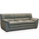 Ver imagem 7 de Sofá 3 Lugares para Sala de Estar 230cm Boston L06 Couro Fendi - Lyam Decor