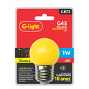 Ver imagem 2 de Lâmpada G45 Led 1w 220v E27 Amarela