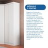 Módulo 2 Portas com Cabideiro Infinity - 8