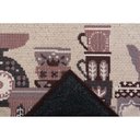 Ver imagem 6 de Kit 3 Peças Tapete Cozinha Passadeira Antiderrapante Domani:Utensilios/3 Peças