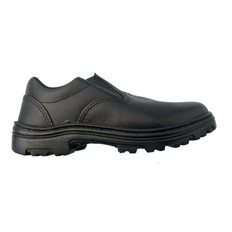 Sapato Elástico Couro Relax Terra Fortz Preto Cod. 130
