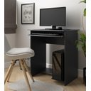 Ver imagem 2 de Mesa Escrivaninha computador Pratic Black Preta esp teclado