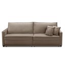 Ver imagem 5 de Sofá Cama Retrátil e Reclinável 2,10m com Molas Karen Veludo Cappuccino Adonai Estofados