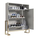 Ver imagem 5 de Sapateira Industrial 96x118cm 3 Gavetas com Porta Arenas/Dourado P1062