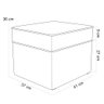 Poltrona de Amamentação com Balanço e Puff Mavie L02 Bouclê Oliva - Lyam Decor - 8