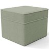 Poltrona de Amamentação com Balanço e Puff Mavie L02 Bouclê Oliva - Lyam Decor - 4