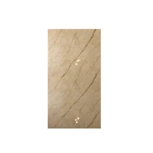 Revestimento Decorativo Premium Placa Marmorizada Calacatta Crema 244cm X 122cm 2,97m² de Cobertura Formaco Decor
