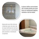 Ver imagem 4 de Revestimento Decorativo Premium Placa Marmorizada Calacatta Crema 244cm x 122cm 2,97m² de Cobertura Formaco Decor Branco/Bege