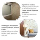 Ver imagem 5 de Revestimento Decorativo Premium Placa Marmorizada Calacatta Crema 244cm X 122cm 2,97m² de Cobertura Formaco Decor