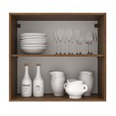 Ver imagem 4 de Armário Aéreo 70 Cm 2 Portas Rustic/crema Agata Madesa