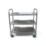 Carrinho de transporte com 3 bandejas Therj CA3PP2A AISI 430 50CMX80CMX90CM - 1