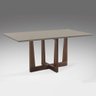 Mesa de Jantar Cruz - 120cm - 6158 - Tabaco - 6