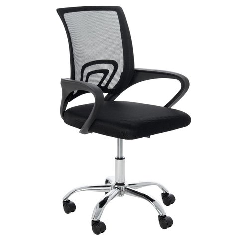 Cadeira de rodízios Tok escritório home office telinha