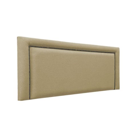 Cabeceira Estofada para Cama Luxo Lisa Premium Linho Rbl:queen Painel/bege