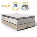 Ver imagem 4 de Cama Box com Colchão de Molas Ensacadas Pillow Top Supreme Lux Queen 158cm